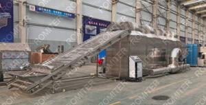 Full Automatic Multi-Layer Belt Kiwi Chips Dryer Machine