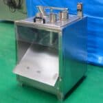 Cylinder Feeding Kiwi Fruit Chips Slicing Machine