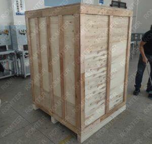 Automatic Fresh Kiwi Fruit Knife Peeling Machine with Double Head Cutter For Mexico Customer